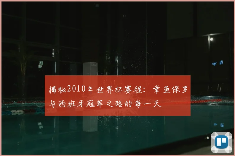 揭秘2010年世界杯赛程:章鱼保罗与西班牙冠军之路的每一天